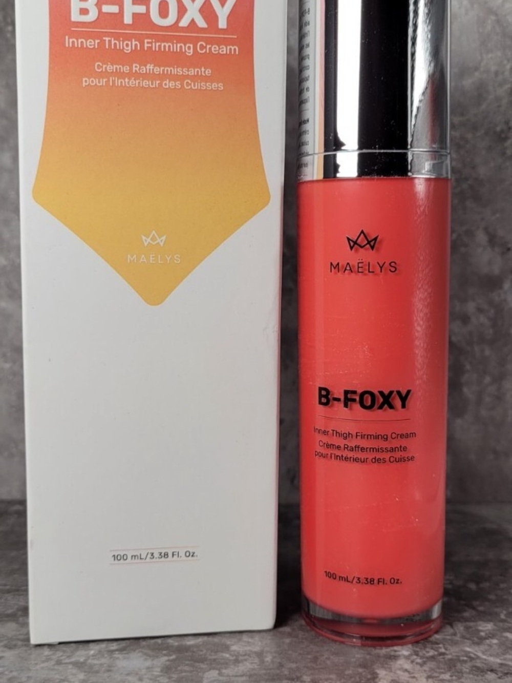 MAËLYS B-FOXY Inner Thigh Firming Cream 3.38 oz 100 mL New in Box
